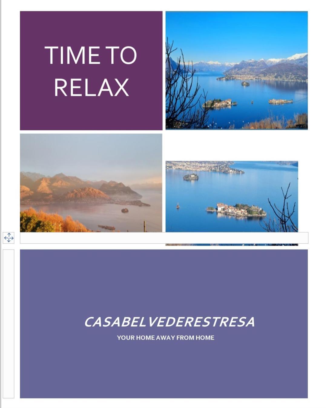 Appartamento Belvedere 3 Stresa Esterno foto